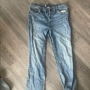 Kut from the Kloth Light Blue Straight Leg Jeans